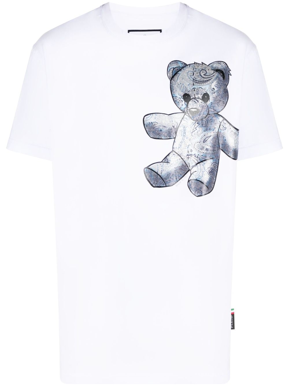 Philipp Plein T-Shirt mit Teddy-Print - Blau von Philipp Plein