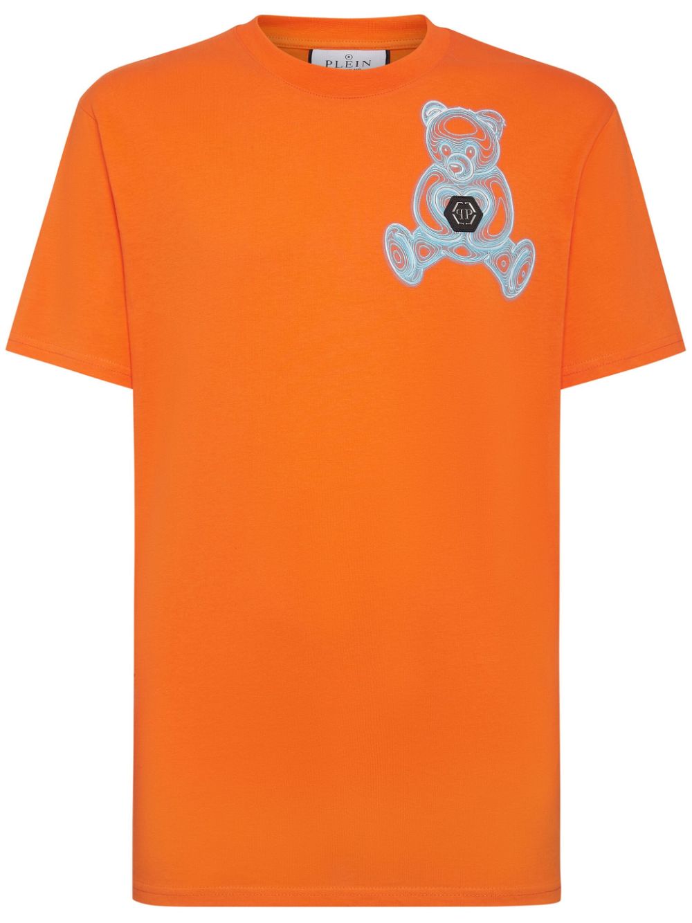 Philipp Plein T-Shirt mit Teddy-Print - Orange von Philipp Plein