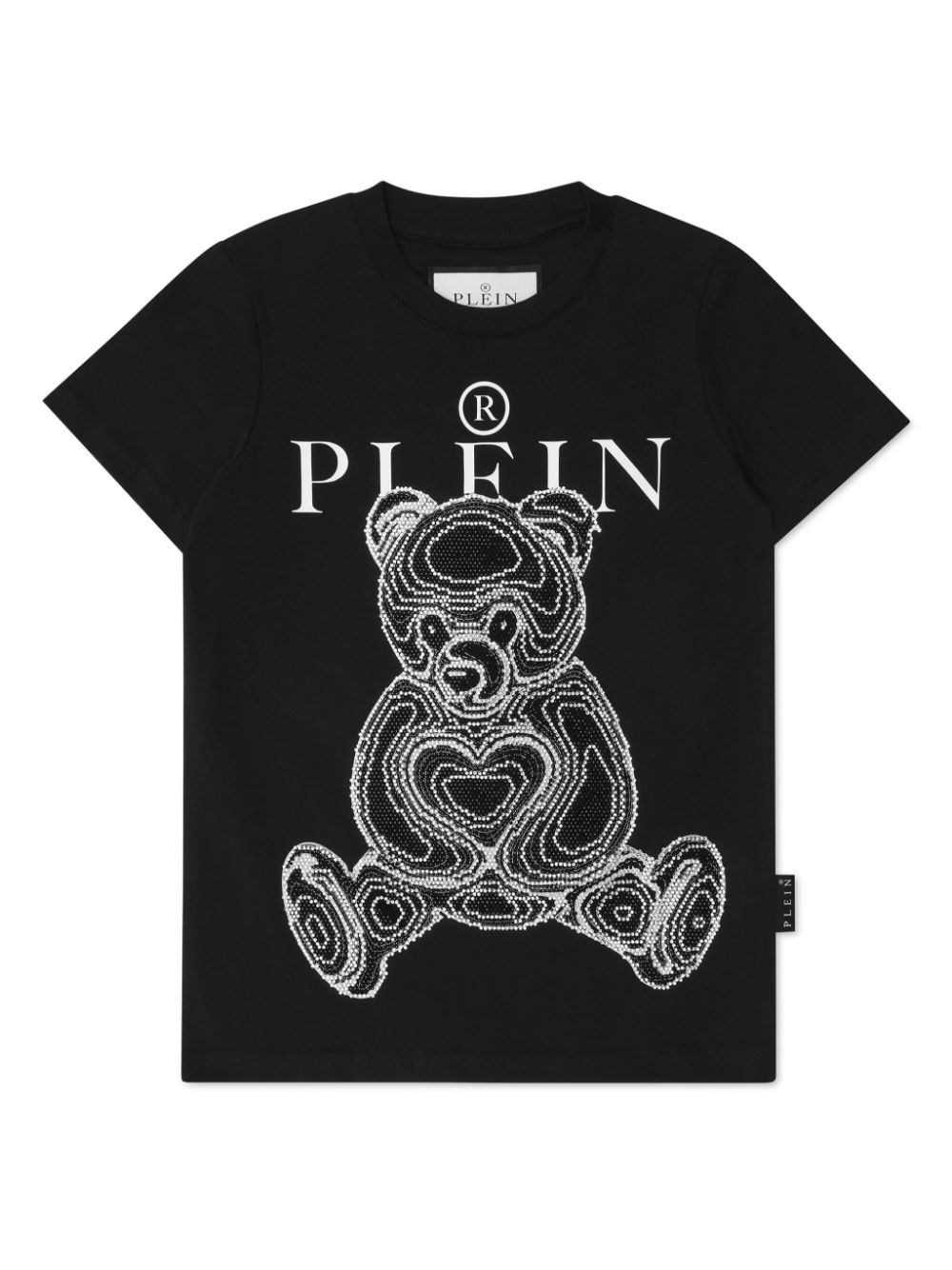 Philipp Plein T-Shirt mit Teddy-Print - Schwarz von Philipp Plein