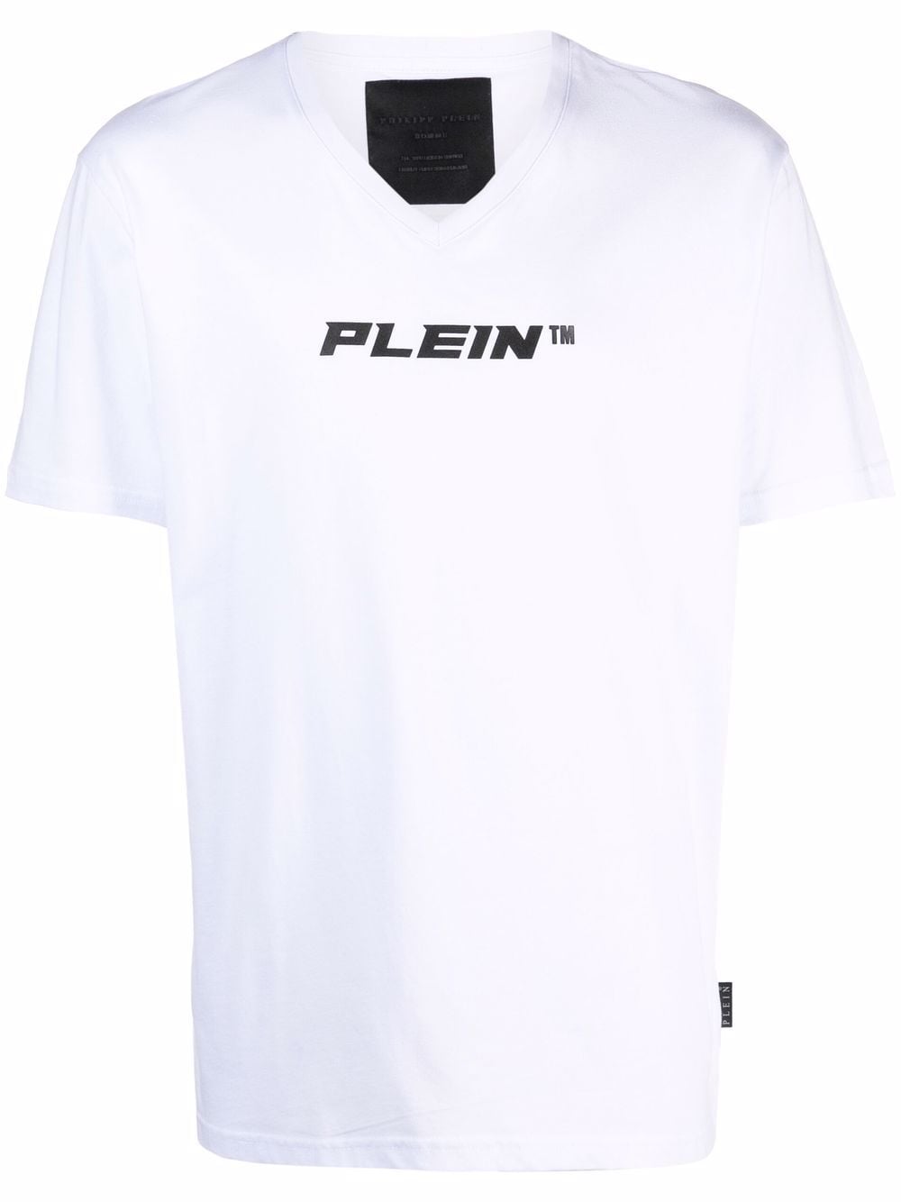 Philipp Plein T-Shirt mit V-Ausschnitt - Weiß von Philipp Plein