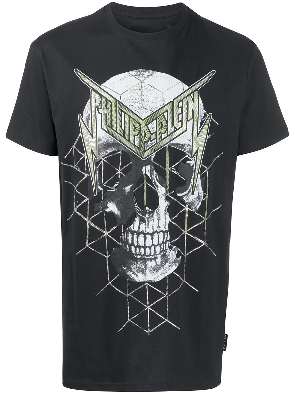 Philipp Plein T-Shirt mit Totenkopf-Print - Schwarz von Philipp Plein