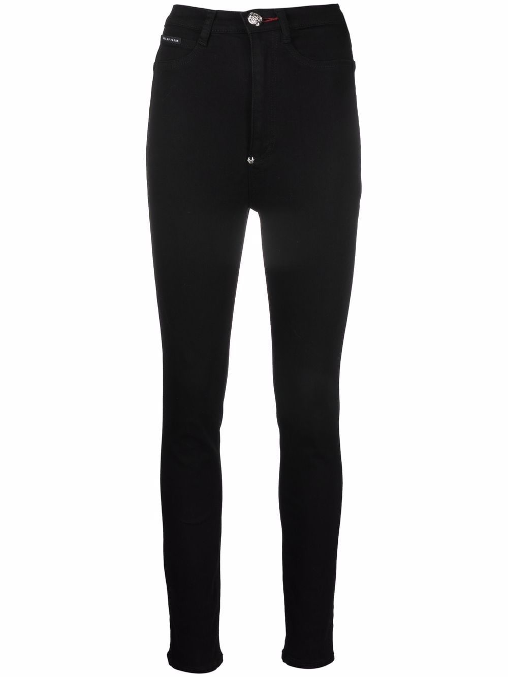 Philipp Plein Taillenhohe Skinny-Jeans - Schwarz von Philipp Plein