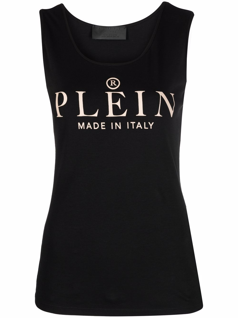 Philipp Plein Tanktop mit Logo-Print - Schwarz von Philipp Plein