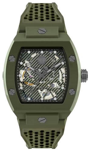 Philipp Plein Herren Uhr Automatik The Skeleton ECOCERAMIC PWVBA0223 Silikon von Philipp Plein