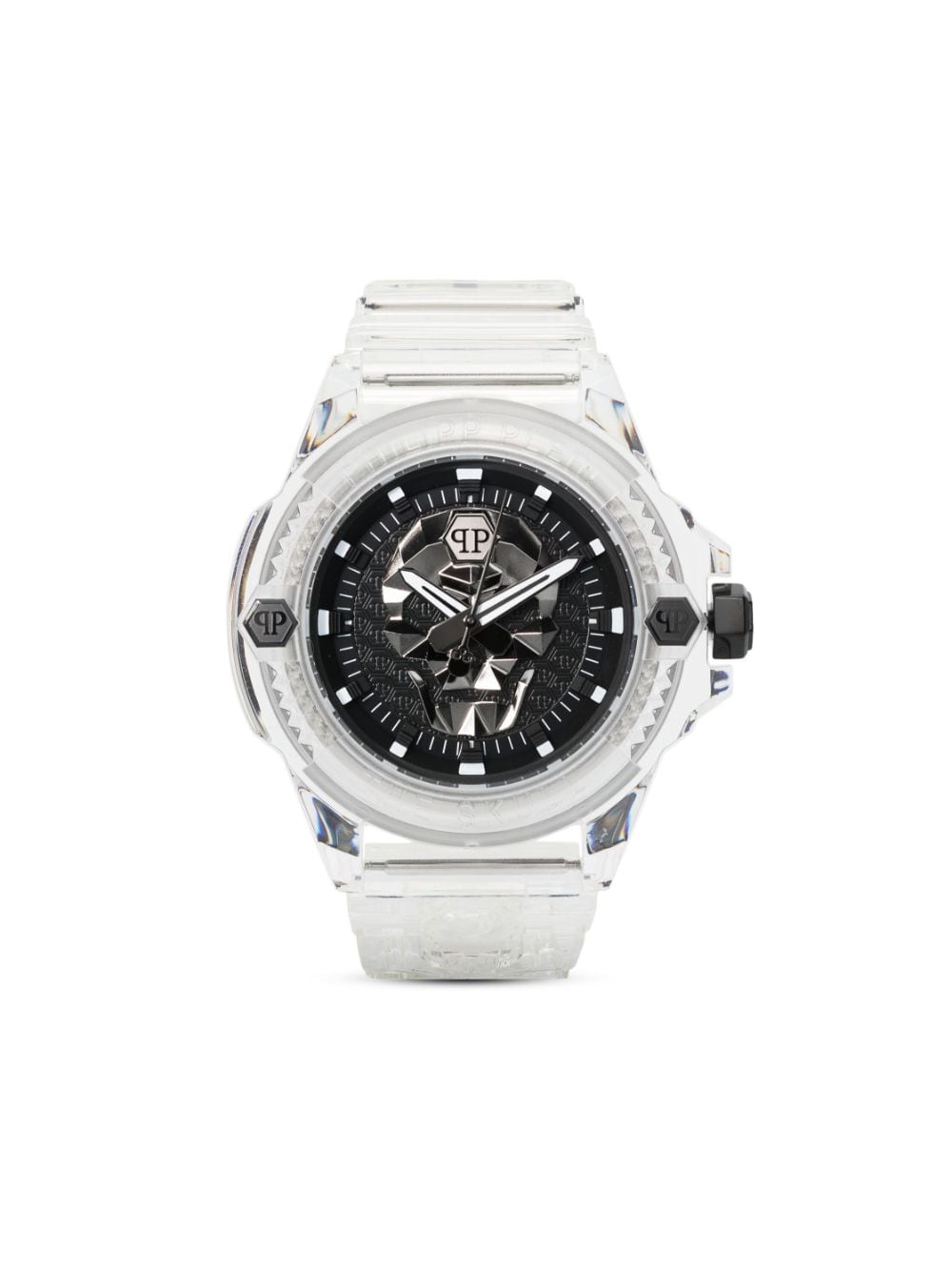 Philipp Plein The Skull Tech Edit 44mm - Schwarz von Philipp Plein