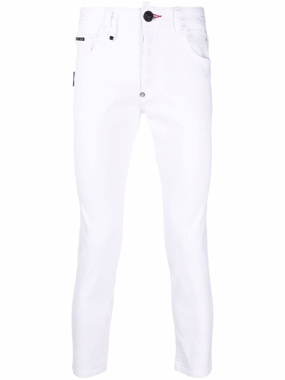 Philipp Plein Tief sitzende Skinny-Jeans - Weiß von Philipp Plein