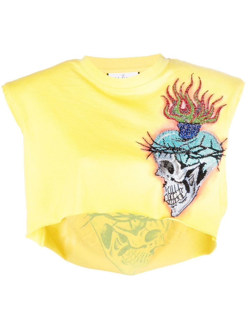 Philipp Plein Top mit Print - Gelb Philipp Plein Top mit Print - Gelb von Philipp Plein