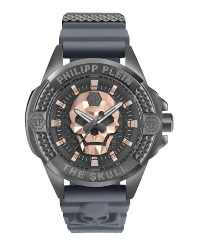 Philipp Plein Unisex Uhr Analog Quarz The $Kull PWAAA2324 Silikon von Philipp Plein