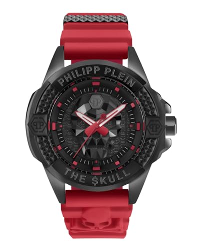 Philipp Plein Unisex Uhr Analog Quarz The $Kull PWAAA2424 Silikon von Philipp Plein