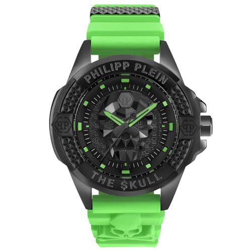 Philipp Plein Unisex Uhr Analog Quarz The $Kull PWAAA2524 Silikon von Philipp Plein