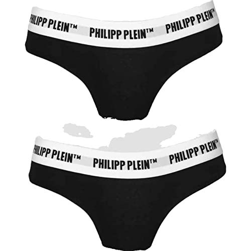 Philipp Plein Unterhose ""Bi-Pack"" - DUPM01 | Slip Donna Bipack - SIZE: M(EU) von Philipp Plein