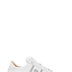 Philipp Plein Weiße Ledersneaker Für Damen von Philipp Plein
