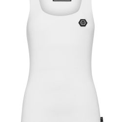 Philipp Plein Weißes Baumwoll-t-shirt Für Damen von Philipp Plein