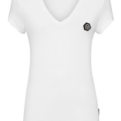 Philipp Plein Weißes Damen Baumwoll-t-shirt von Philipp Plein