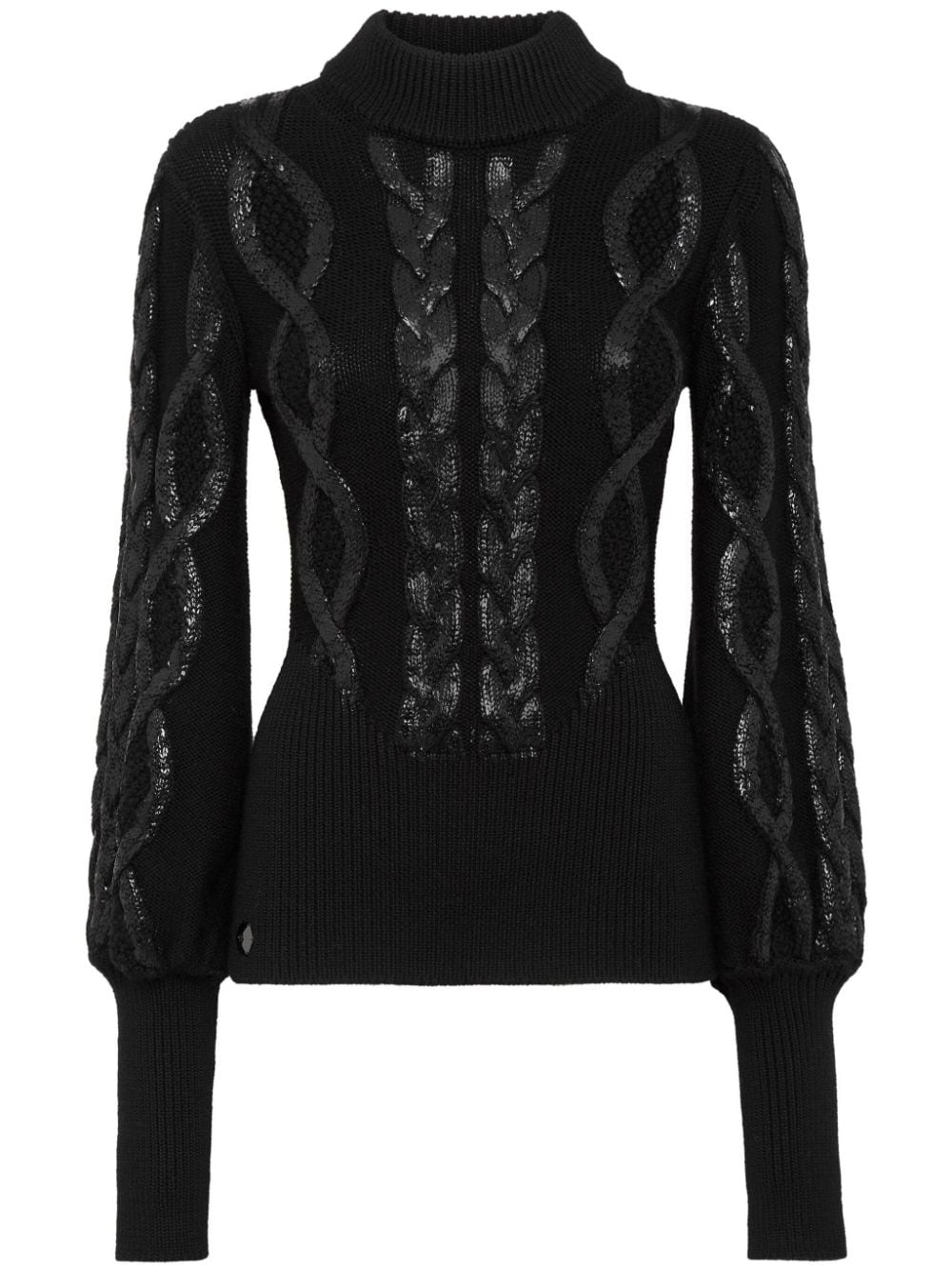 Philipp Plein Pullover mit Finish - Schwarz von Philipp Plein