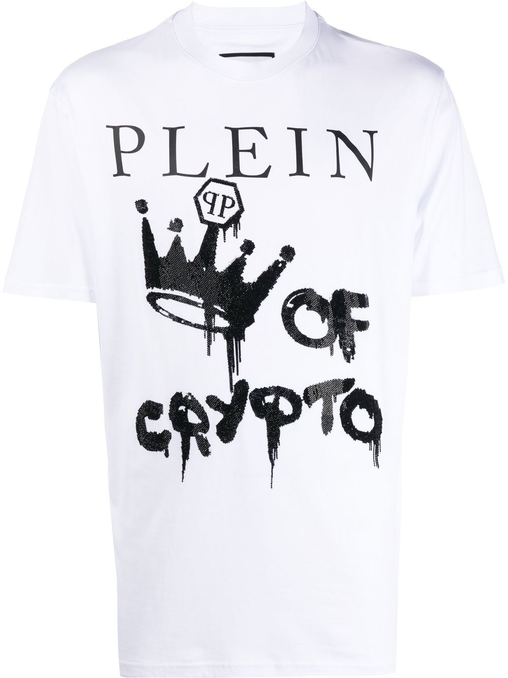 Philipp Plein T-Shirt mit grafischem Print - Weiß von Philipp Plein