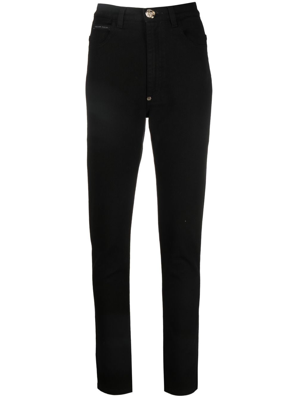 Philipp Plein Skinny-Jeans mit hohem Bund - Schwarz von Philipp Plein