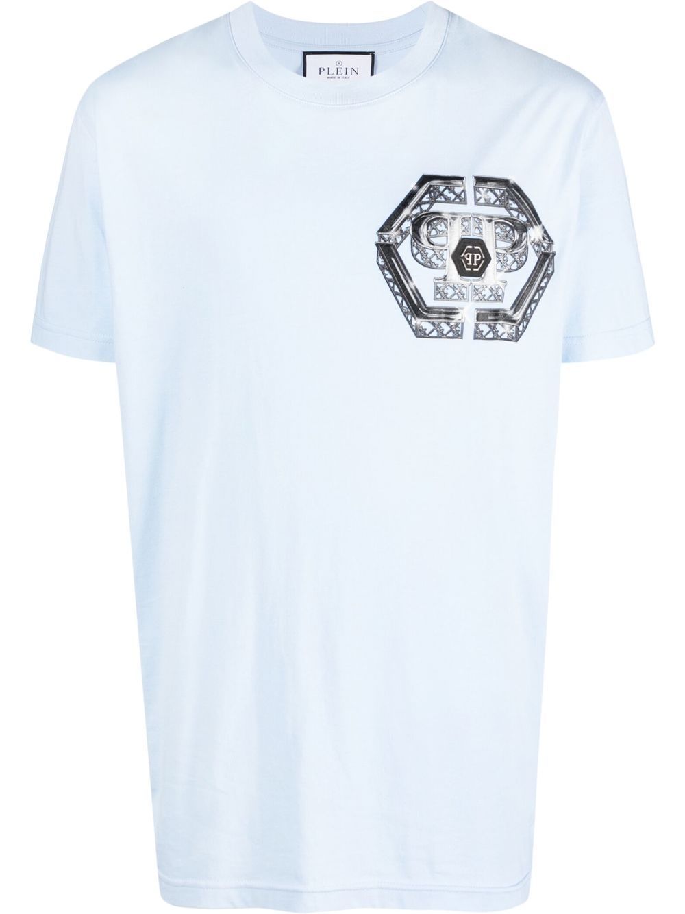 Philipp Plein T-Shirt mit Logo-Print - Blau von Philipp Plein