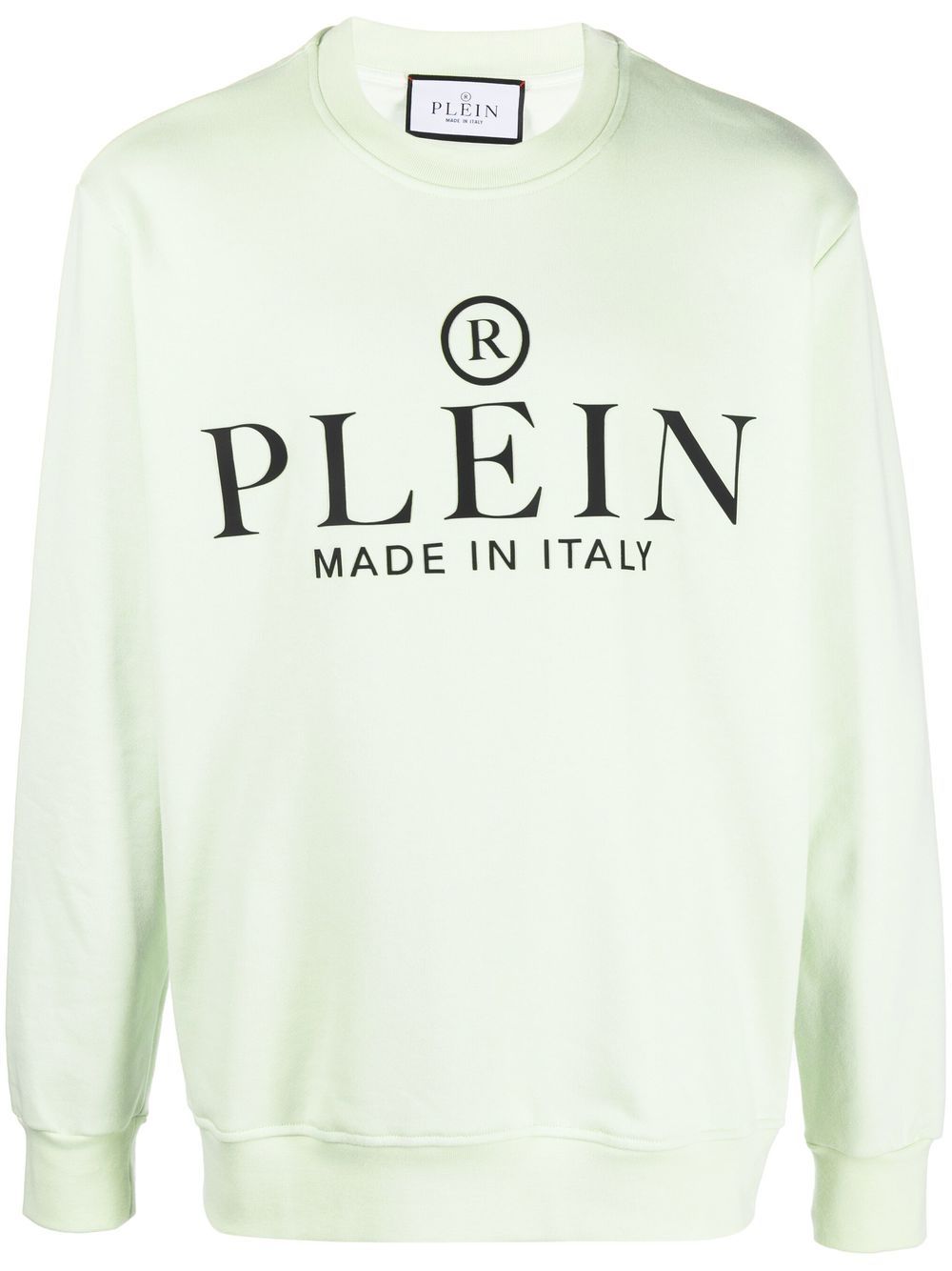 Philipp Plein Sweatshirt mit Logo-Print - Grün von Philipp Plein