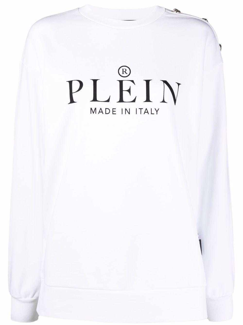 Philipp Plein Sweatshirt mit Rundhalsausschnitt - Weiß von Philipp Plein