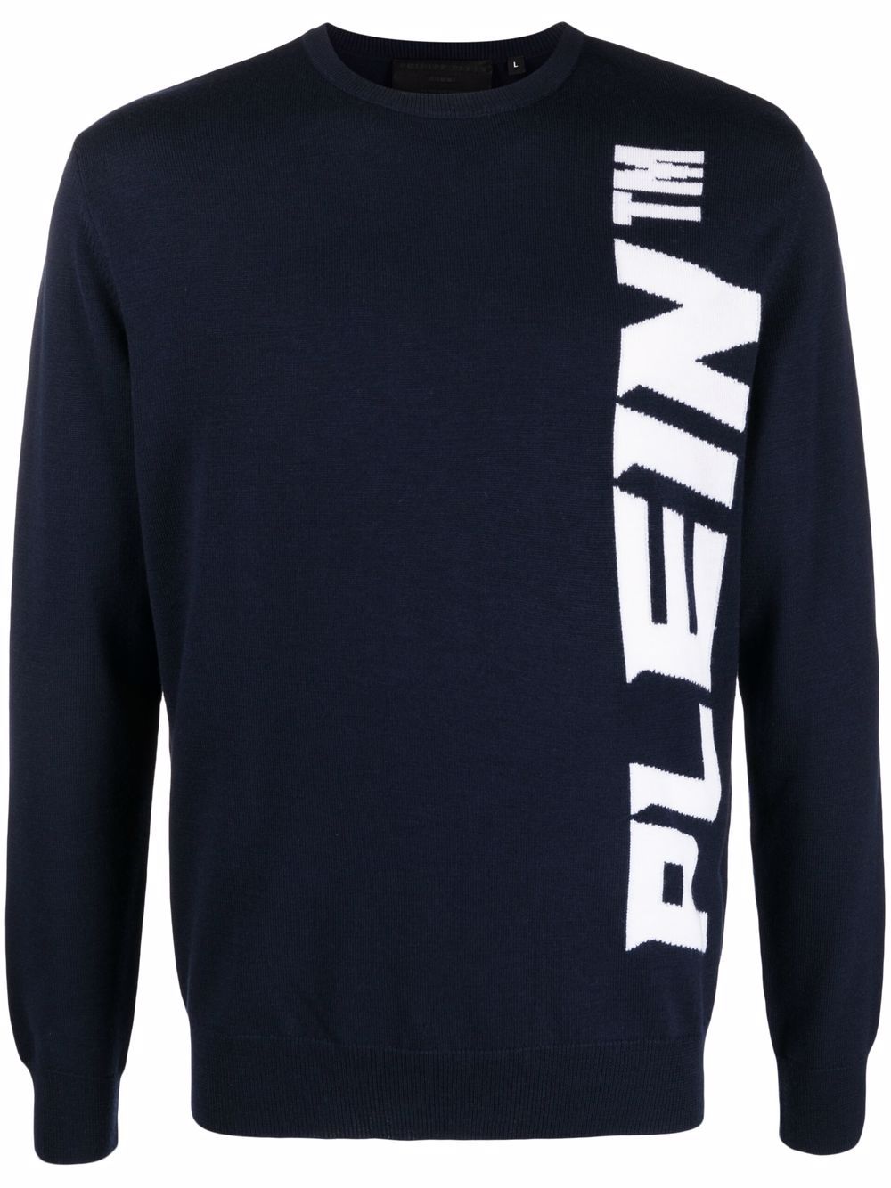 Philipp Plein Pullover mit Logo-Print - Blau von Philipp Plein