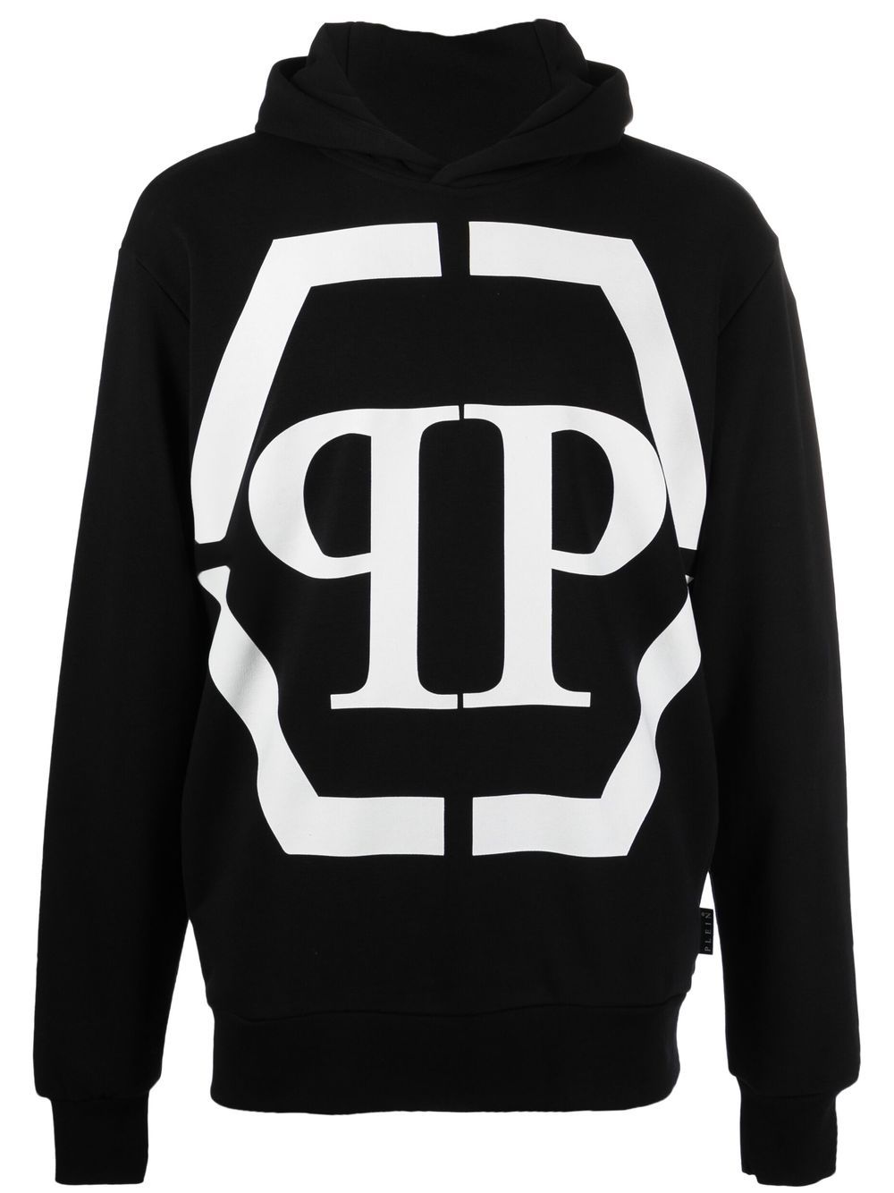 Philipp Plein Hoodie mit Logo-Print - Schwarz von Philipp Plein