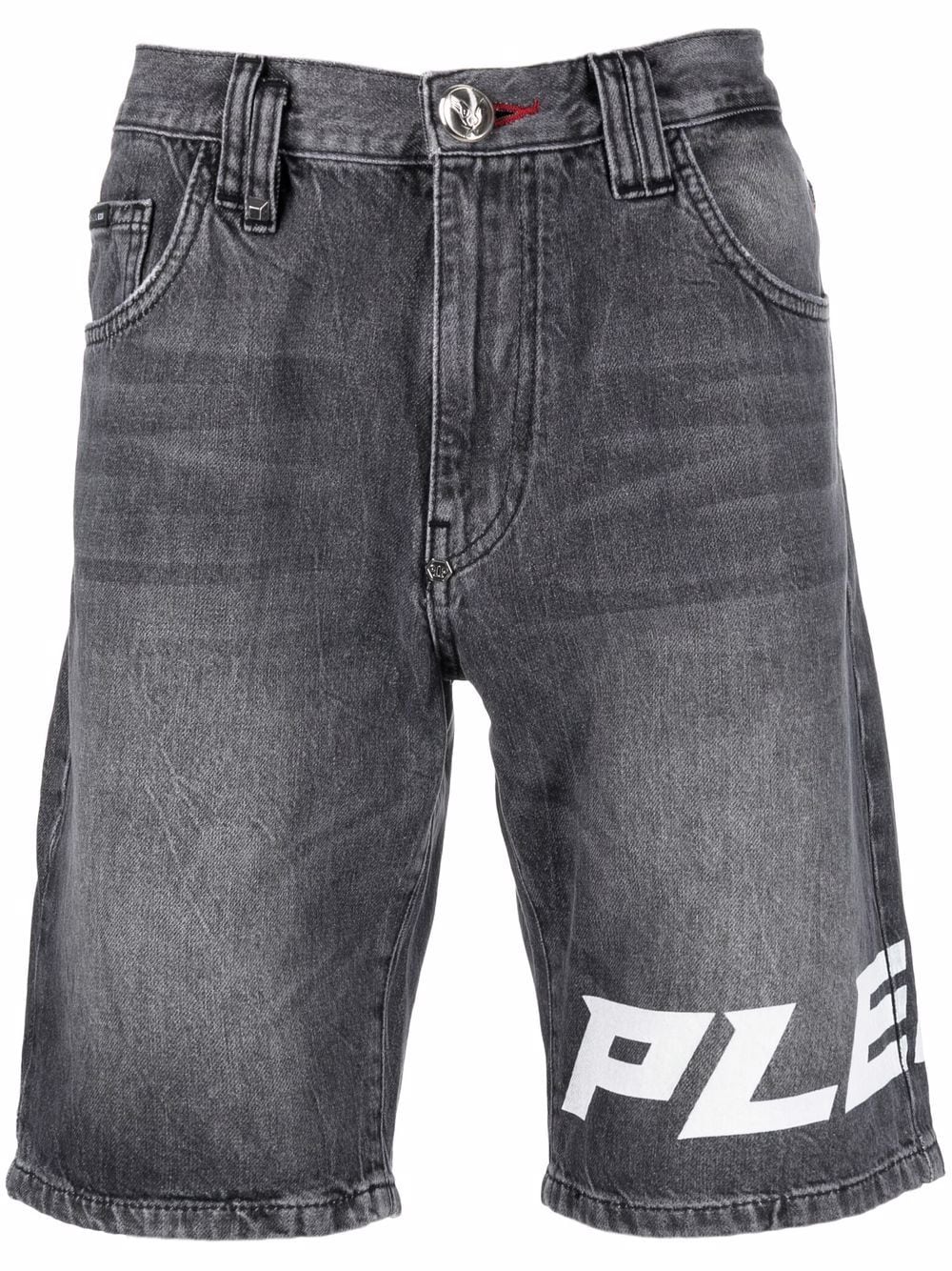 Philipp Plein Knielange Mykonos Shorts - Grau von Philipp Plein