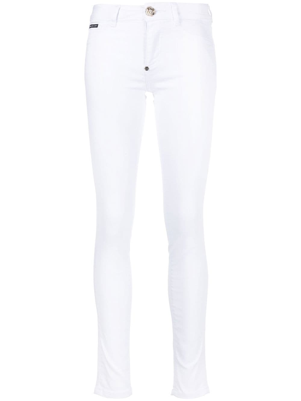 Philipp Plein Klassische Skinny-Jeans - Weiß von Philipp Plein