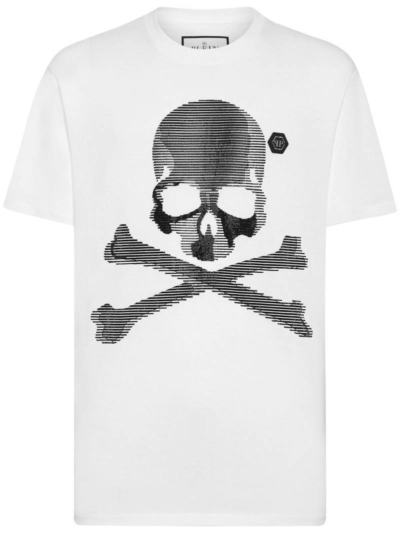 Philipp Plein T-Shirt mit Totenkopf-Print - Weiß von Philipp Plein