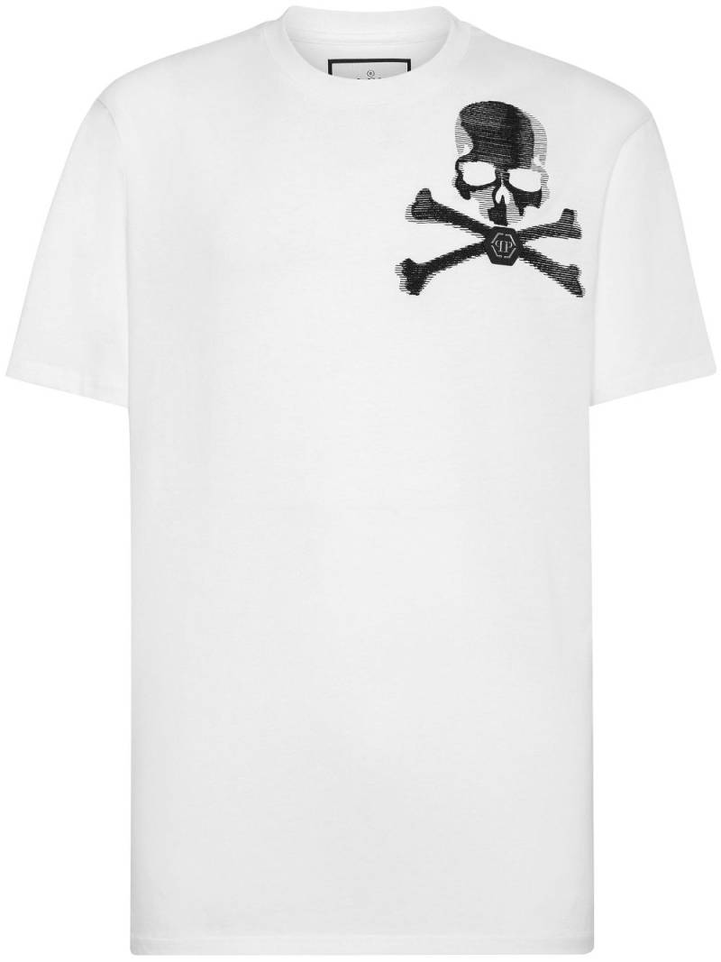 Philipp Plein T-Shirt mit Totenkopf-Print - Weiß von Philipp Plein