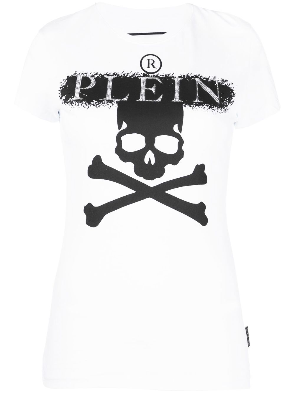 Philipp Plein T-Shirt mit Totenkopf-Print - Weiß von Philipp Plein