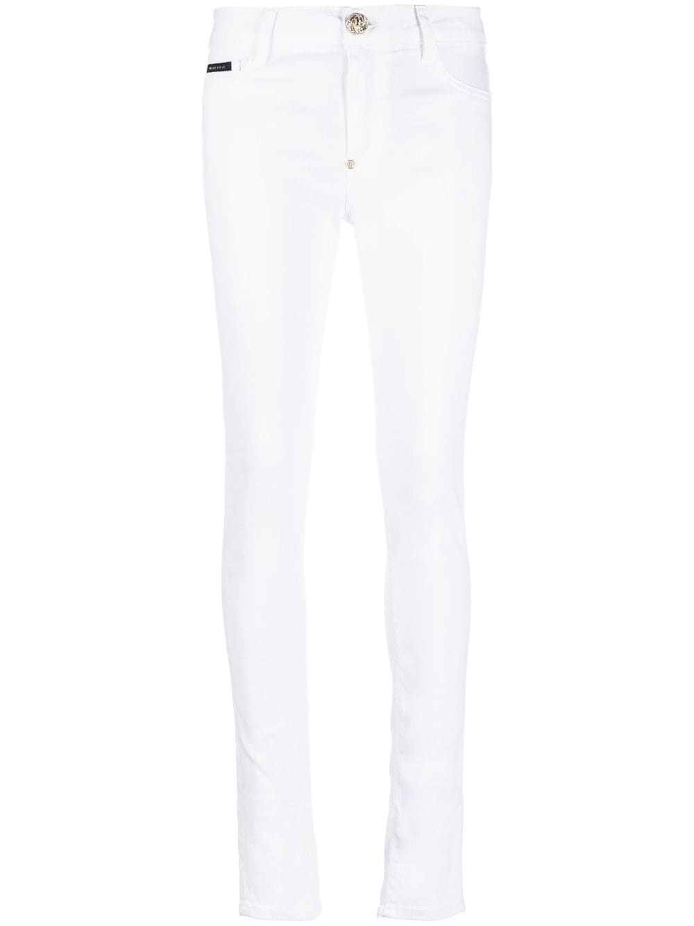 Philipp Plein Schmale Jeggings - Weiß von Philipp Plein