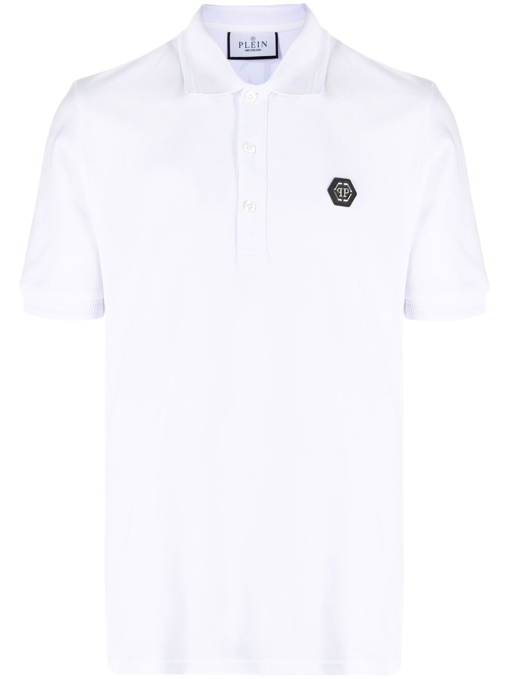 Philipp Plein Poloshirt mit Schlangen-Print - Weiß von Philipp Plein