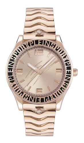 Philipp Plein Damen Uhr Analog Quarz Eclipse PSJEA0624 Edelstahl von Philipp Plein