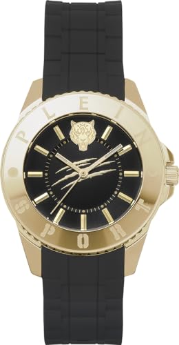 Plein Sport Damen Uhr Analog Quarz Glam PSKBA0223 Silikon von Philipp Plein