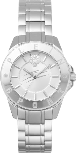 Plein Sport Damen Uhr Analog Quarz Glam PSKBA0623 Edelstahl von Philipp Plein