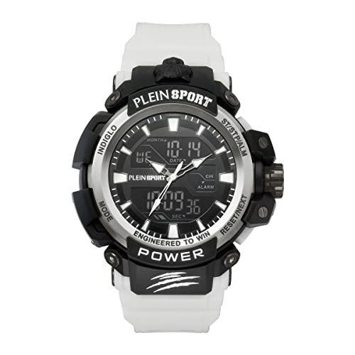 Plein Sport Herren Uhr Analog Digital Quarz Combat PSNBA0223 Silikon von Philipp Plein