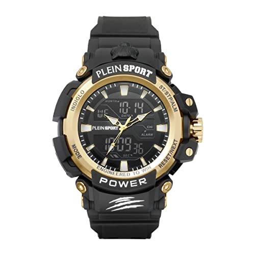 Philipp Plein Armbanduhr AnaDigi Combat Schwarz/Goldfarben PSNBA0523 von Philipp Plein