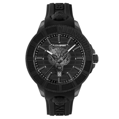 Plein Sport Herren Uhr Analog Quarz City Rush PSAEA0424 Silikon von Philipp Plein
