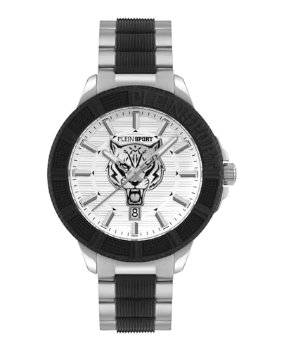 Plein Sport Herren Uhr Analog Quarz City Rush PSAEA0624 Edelstahl von Philipp Plein