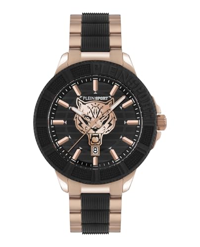 Plein Sport Herren Uhr Analog Quarz City Rush PSAEA0724 Edelstahl von Philipp Plein
