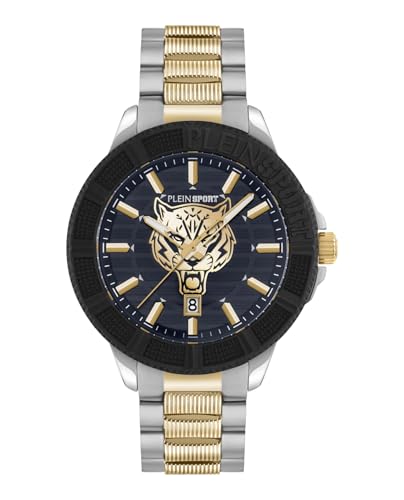 Plein Sport Herren Uhr Analog Quarz City Rush PSAEA0824 Edelstahl von Philipp Plein
