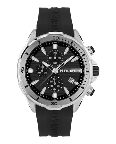 Philipp Plein Herren Uhr Analog Quarz Impact PSBEA0124 Silikon von Philipp Plein