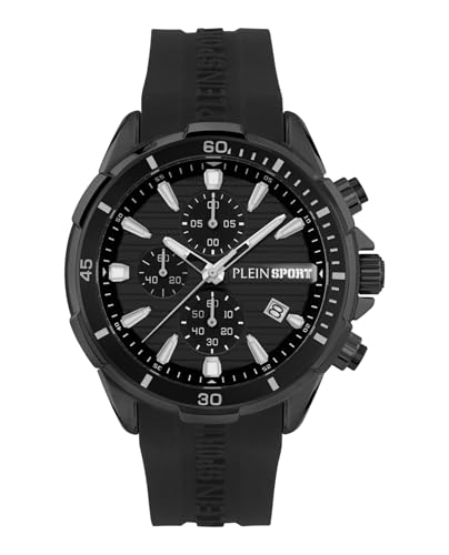 Plein Sport Herren Uhr Analog Quarz Impact PSBEA0324 Silikon von Philipp Plein
