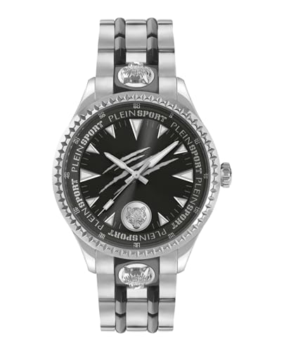 Plein Sport Herren Uhr Analog Quarz Lineman PS5BA0924 Edelstahl von Philipp Plein