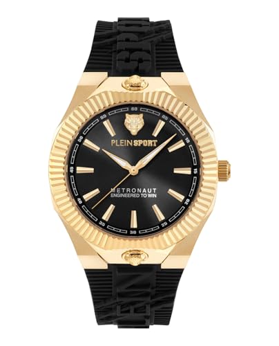 Plein Sport Herren Uhr Analog Quarz METRONAUT 42 MM PSCGA0325 Silikon von Philipp Plein