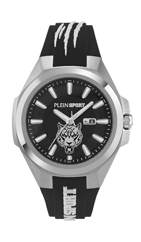 Plein Sport Herren Uhr Analog Quarz TIGERMASTER PS7BA0124 Silikon von Philipp Plein