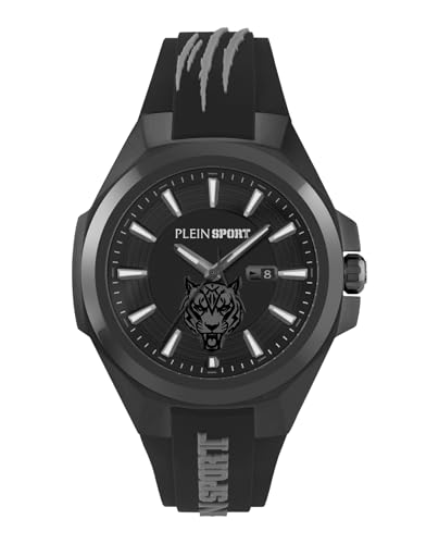 Philipp Plein Herren Uhr Analog Quarz TIGERMASTER PS7BA0424 Silikon von Philipp Plein