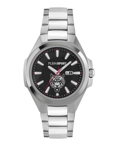 Plein Sport Herren Uhr Analog Quarz TIGERMASTER PS7BA0724 Edelstahl von Philipp Plein