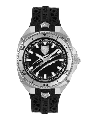 Plein Sport Herren Uhr Analog Quarz Thunder Force PS8BA0124 Silikon von Philipp Plein